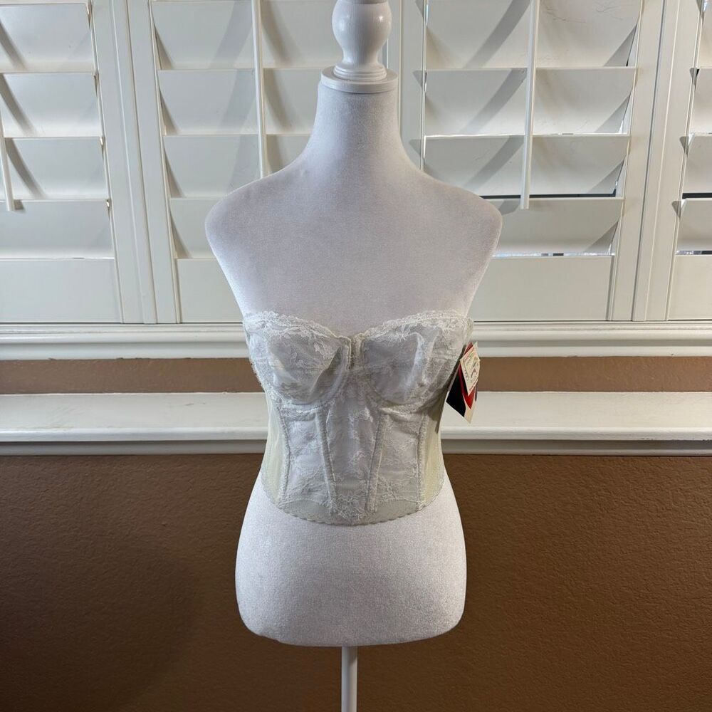 New Vintage Backless By Young Smoothie The Strouse Adler Co 34B Bustier Lingerie